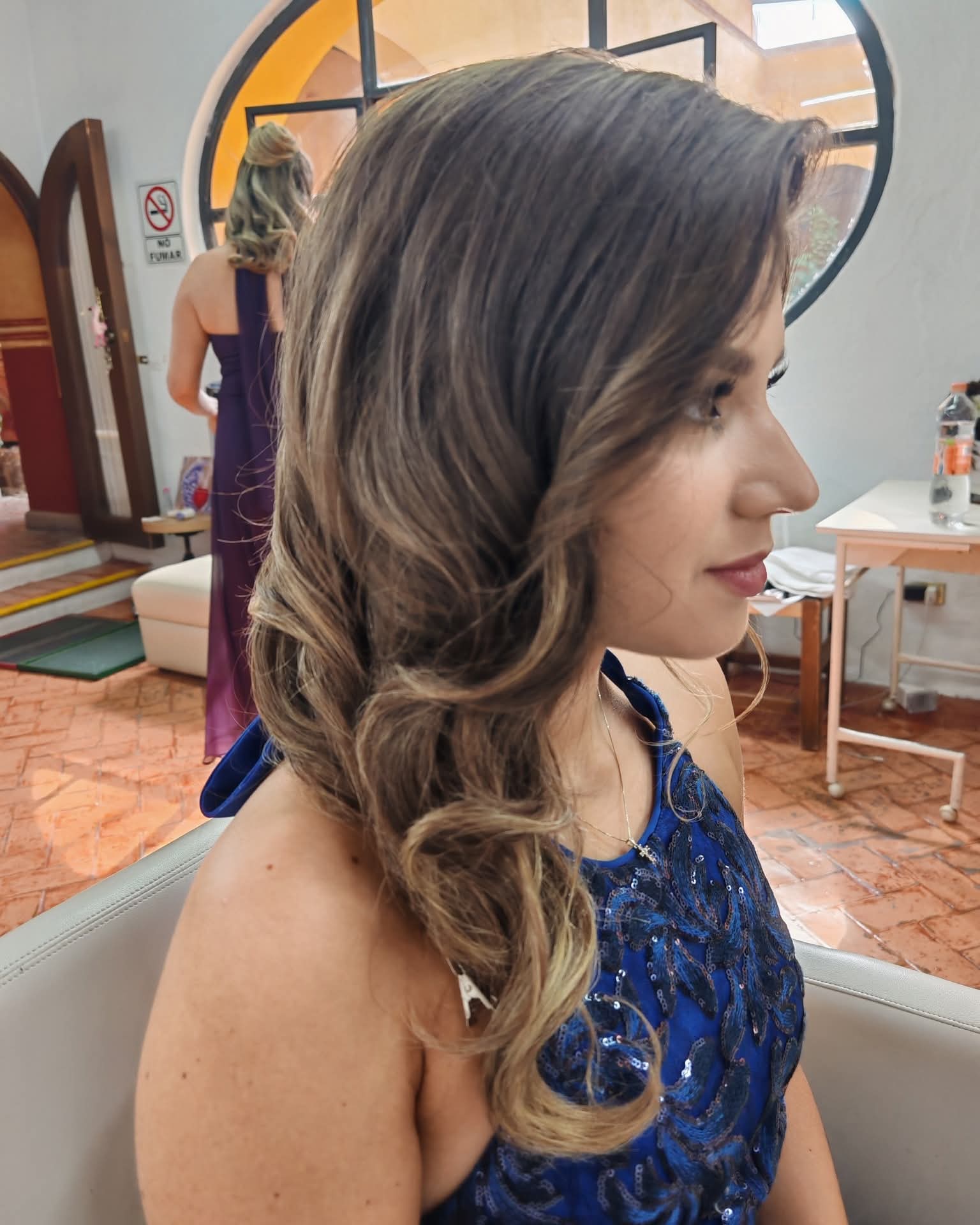 Coloración y peinado — Estética Yess